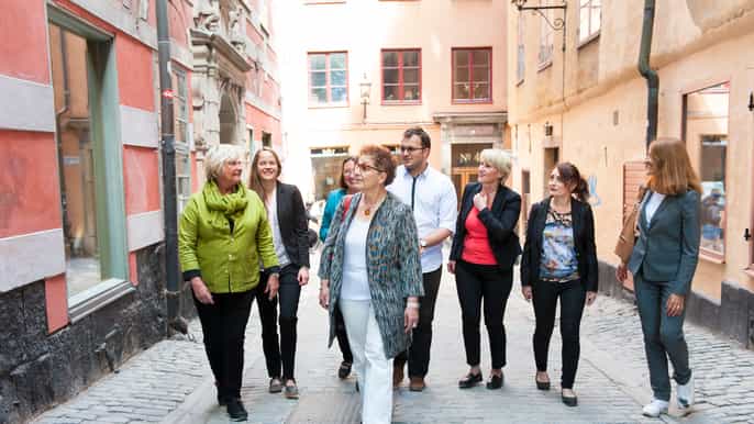 stockholm private old town walking tour