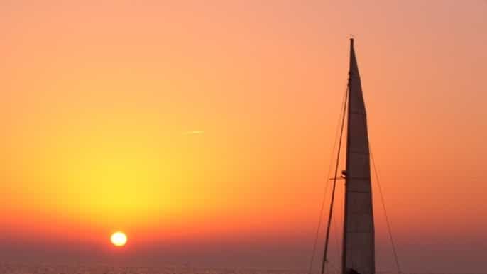 dreamcatcher sunset sailing cruise in the caldera