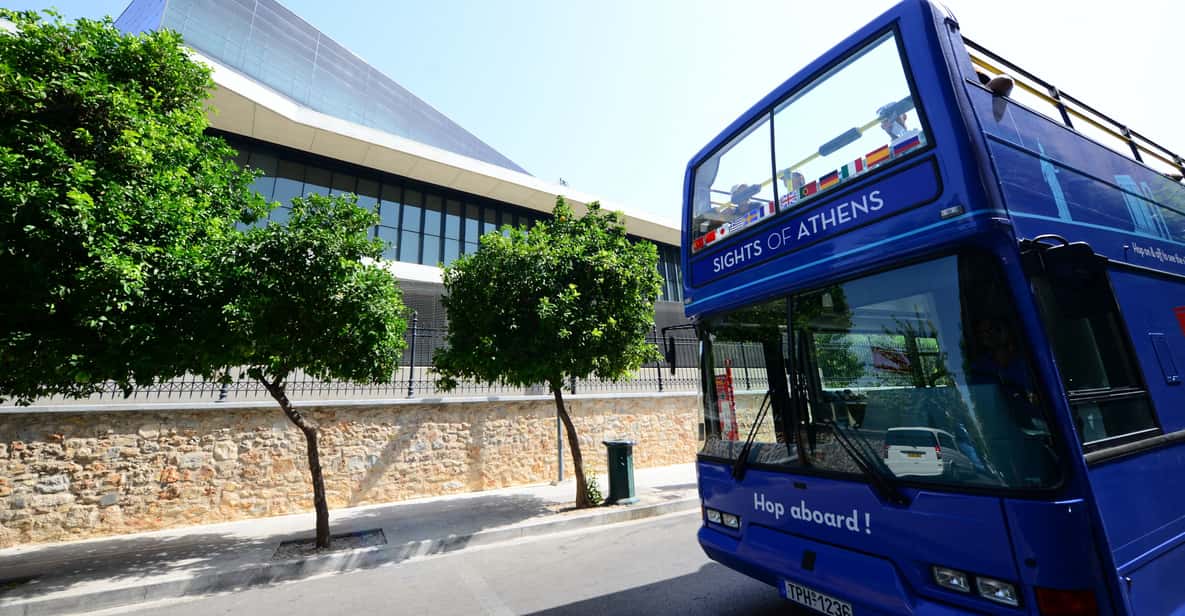 Athens, Piraeus, and Coastline: Blue Hop-On Hop-Off Bus