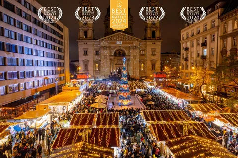 Christmas in Budapest: St. Stephen Basilica & Downtown