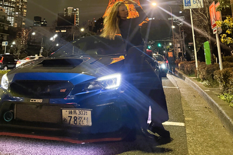 Tokyo Night Run – EVO WRX SKYLINE Daikoku Experience Midnight highway speed run + Hotel Pickup