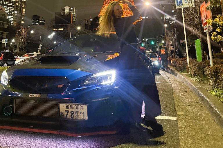 Tokyo Night Run – EVO WRX SKYLINE Daikoku Experience Midnight highway speed run + Hotel Pickup