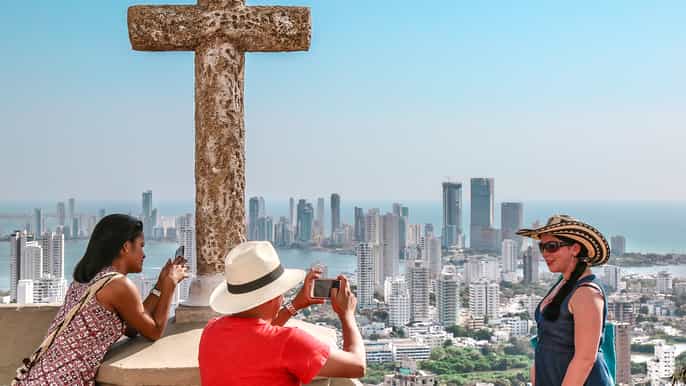 cartagena guided city tour w/ la popa and san felipe castle
