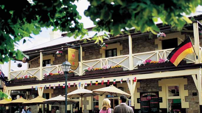 adelaide hills hahndorf mount lofty from adelaide