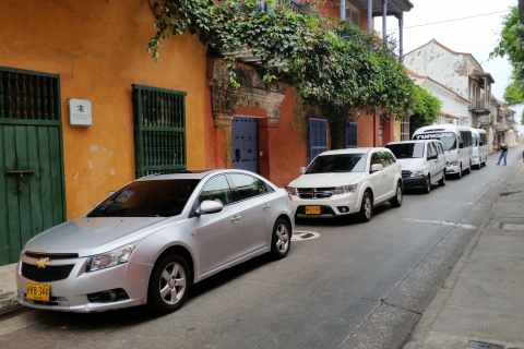 Cartagena: transfert aéroport d'arrivée ou de départ privéTransfert d'arrivée