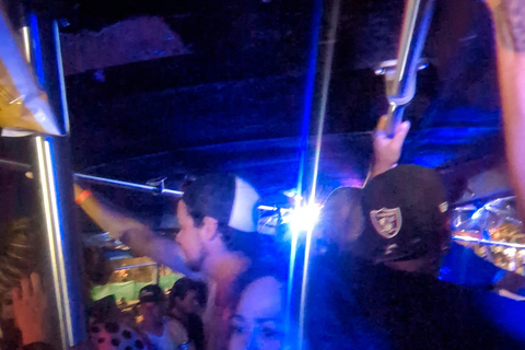 Cartagena: Chiva Party Bus, Dinner, Dance Lesson, & Club