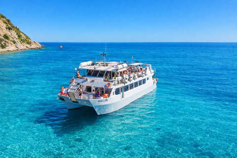 Ibiza: Boat Party with VIP Beds, Drinks, DJs, Saxophonist and Paella Basic Ticket