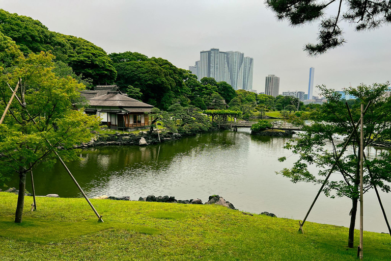 Tokyobukten och Tsukiji fiskmarknad