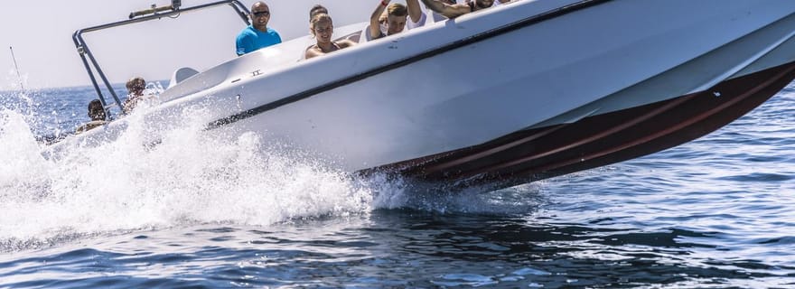 St Julians : Bateau à moteur Gozo, Comino et Blue Lagoon