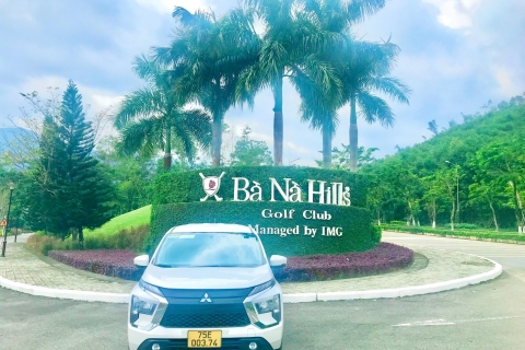 Da Nang do Bana Hills w obie strony prywatnym transferem samochodowym