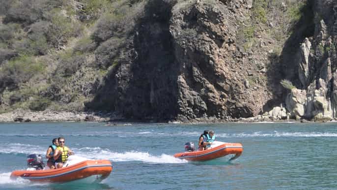 st kitts mini speedboat and snorkel tour
