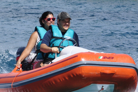 St Kitts mini-speedboot- en snorkeltour