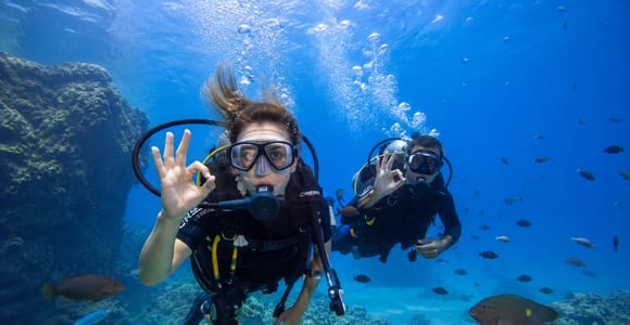 Antalya/Kemer: Scuba Diving with Pickup, Lunch, and 2 Dives