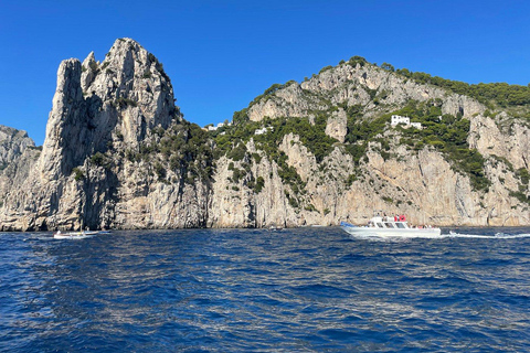 Från Sorrento: båttur till Capri med fri tid på ön