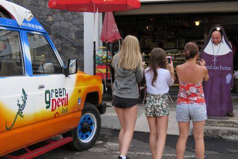 Vallei van de nonnen en Bergen 4X4 Tour van Funchal