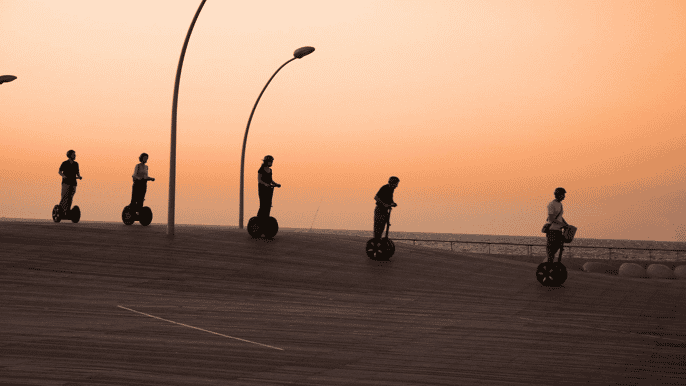 valencia 1 godzina segway tour at night
