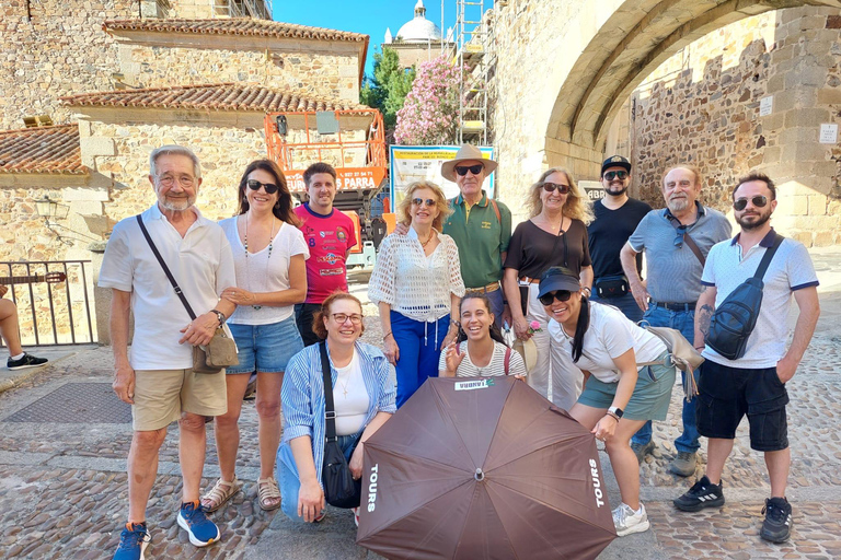 Cáceres: Full Sightseeing Tour of the Historic Center with Local Guide in Spanish