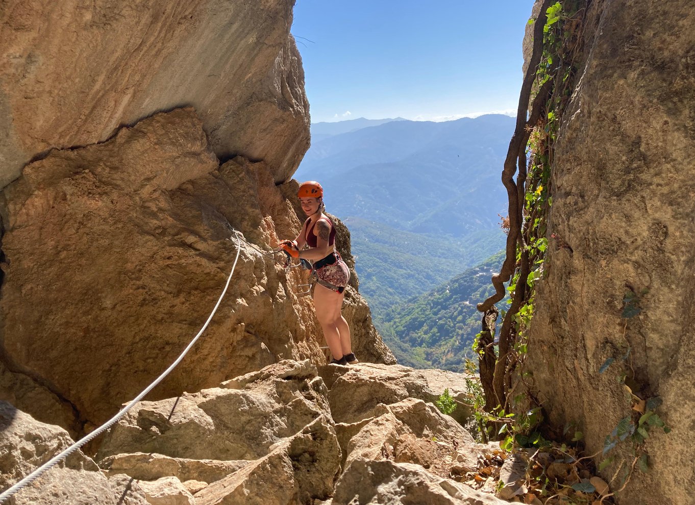 Fra Estepona: Klatretur på Vía Ferrata de Benalauria