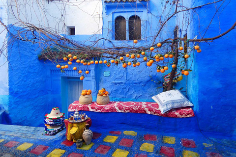 Tangier: Chefchaouen (Blue city) full day excursion English speaking driver and guide