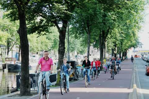amsterdam visite guidée historique de 3 h à vélo