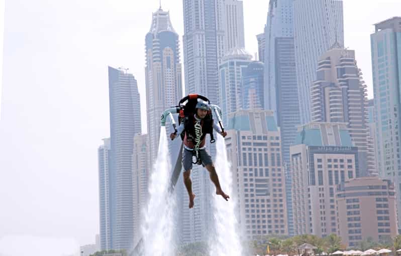 Dubai 30Min Water Jetpack Experience at The Palm Jumeirah GetYourGuide