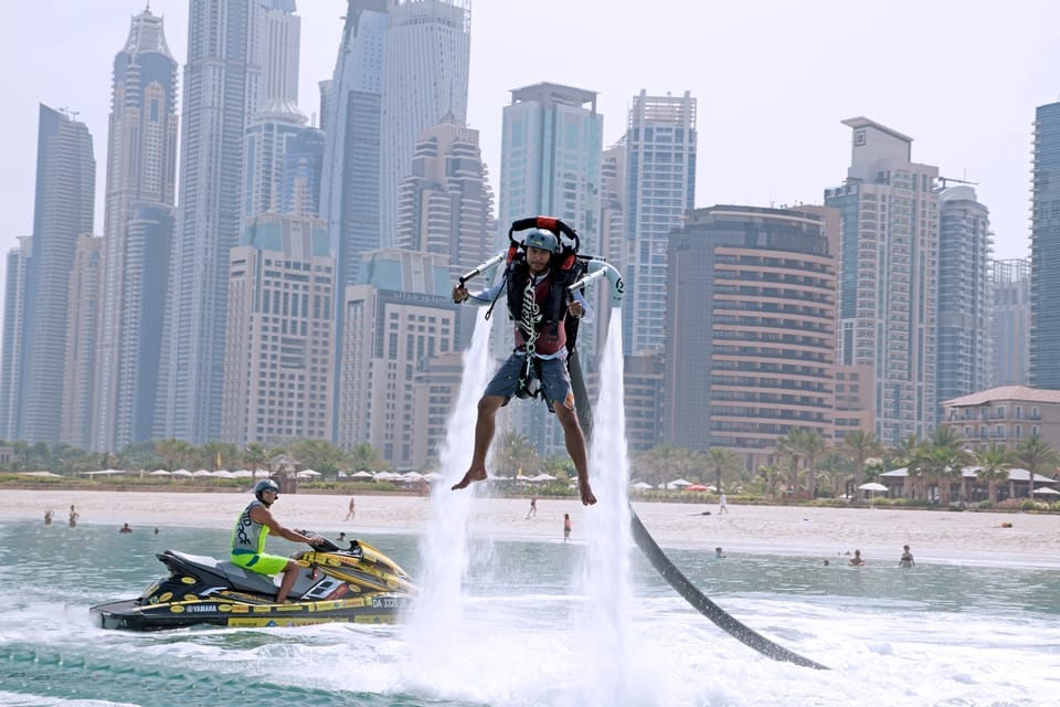 Dubai Water Sports: 30-minute Water Jetpack Dubai Experience