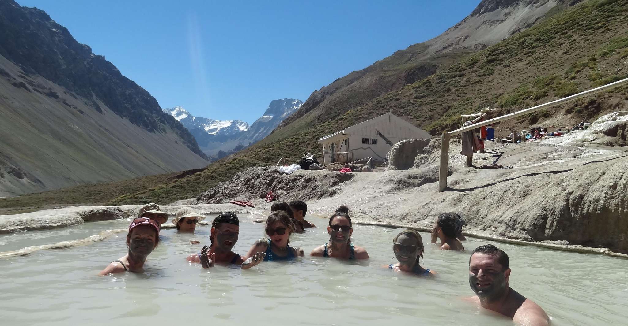 De Santiago, Maipo Canyon Volcan et Hot Spring Tour - Hizvo