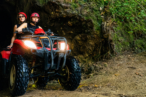 Ubud: Ayung River Rafting & Kuber Quad with Cave & Waterfall Single/Tandem ATV Quad & River Rafting | Transfer Gianyar