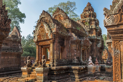 Tour privado de 4 días Phnom Penh y Siem Reap incluye vuelo