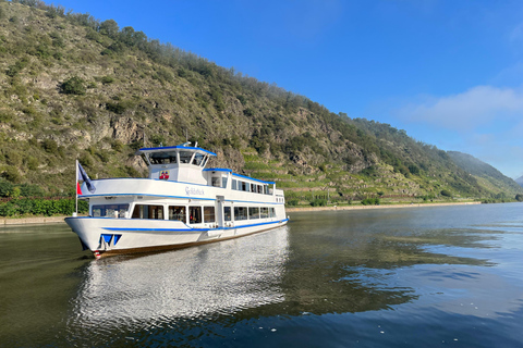 Alken: Oberfell and Moselkern Sightseeing Cruise Round-cruise by boat 2 hours