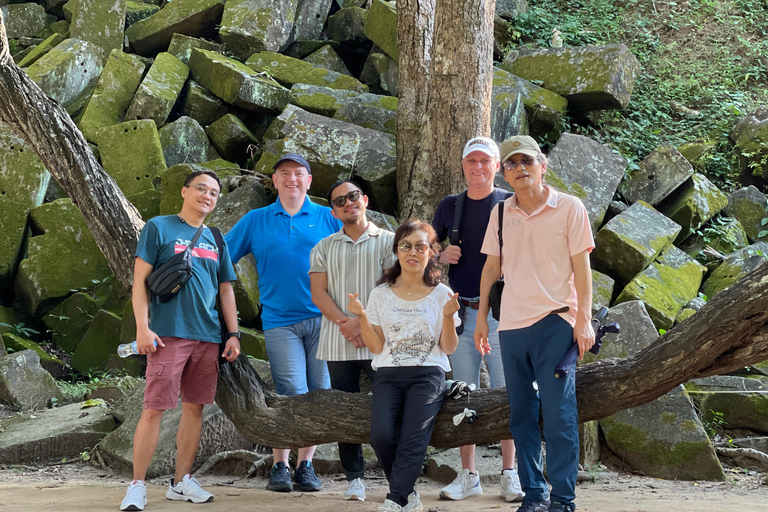 Excursão de um dia a Beng Mealea, Banteay Srei e Cascata de Phnom KulenTour em pequenos grupos