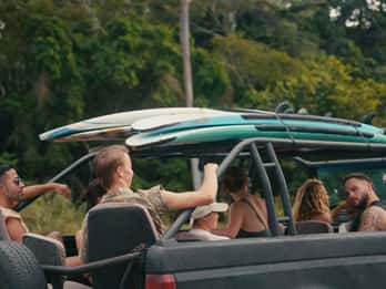 Vanuit Sayulita: La Lancha Surf Trip met vervoer