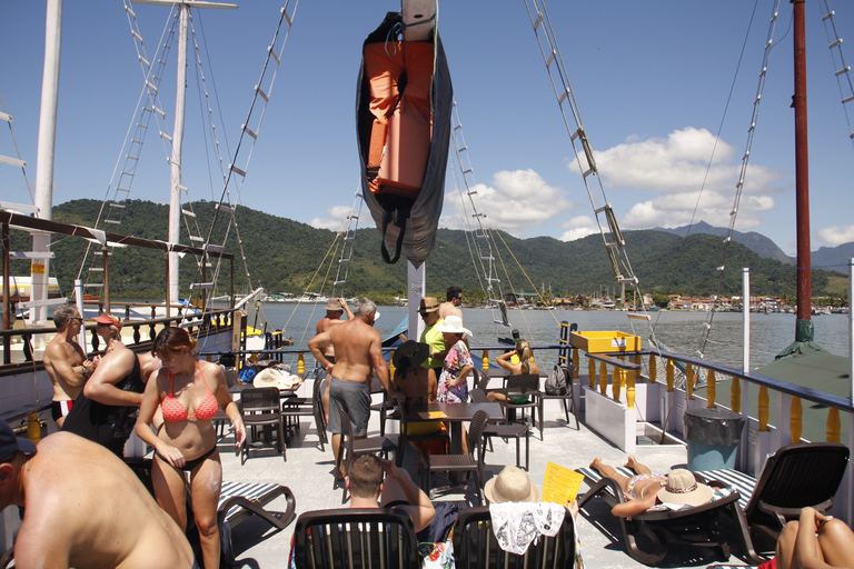 Croisière d'une demi-journée en goélette et plongée en apnée dans la baie de Paraty