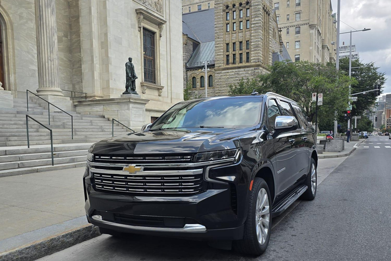 Half day city tour Montreal luxury SUV