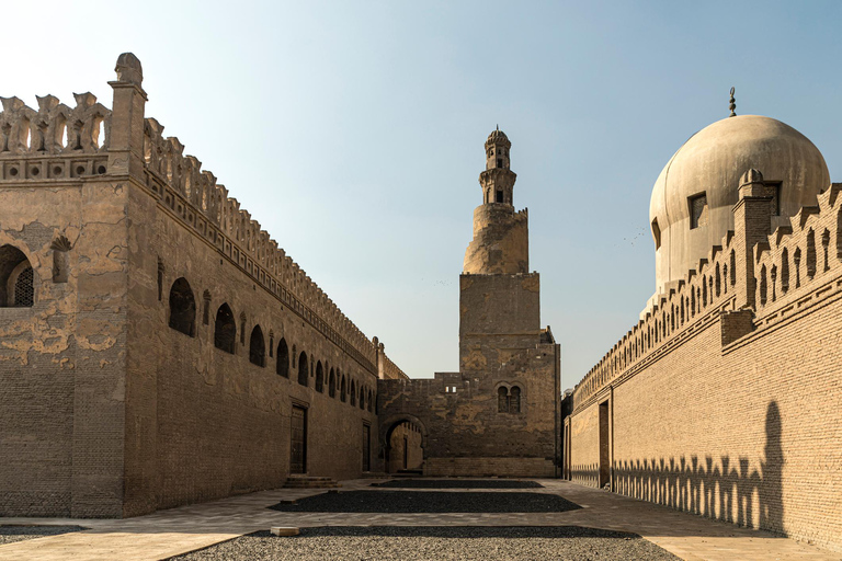 Excursão ao património do Cairo: Palácio Dourado, mesquita mais antiga com almoçoTour particular com ingresso e almoço