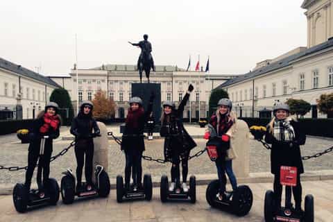 varsovie visite historique en super segway de 3 heures