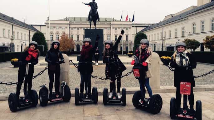 warsaw 3hour super segway historical tour