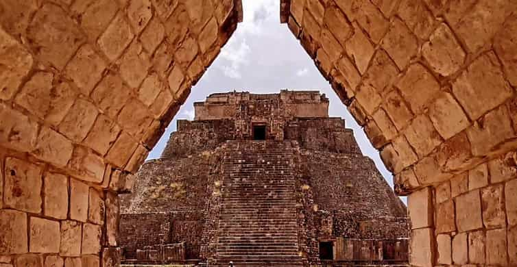 Fra Mérida Uxmal Kabah og Cenote guidet tur med frokost GetYourGuide