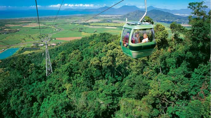 skyrail rainforest cableway kuranda from port douglas