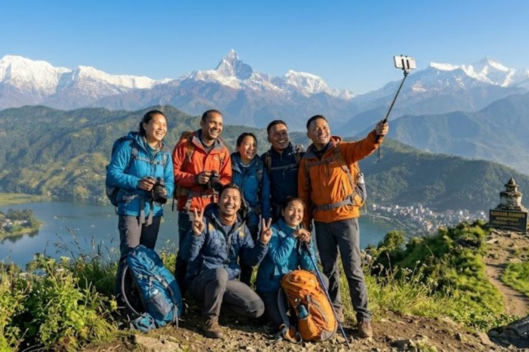 From Pokhara: Kahun Danda Day Hike with Guide & Transfer
