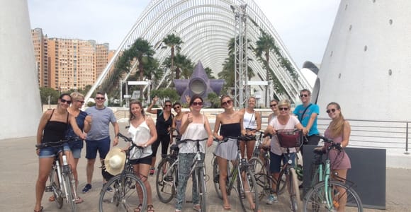 Valencia: 3-stündige Stadtführung mit dem Fahrrad