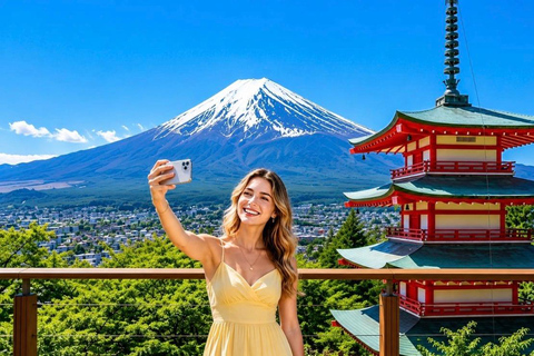 Mt Fuji 8 Spots Customizable Sightseeing Day Tour with Guide Mt Fuji 8 Spots Customizable Sightseeing Day Tour with Guide