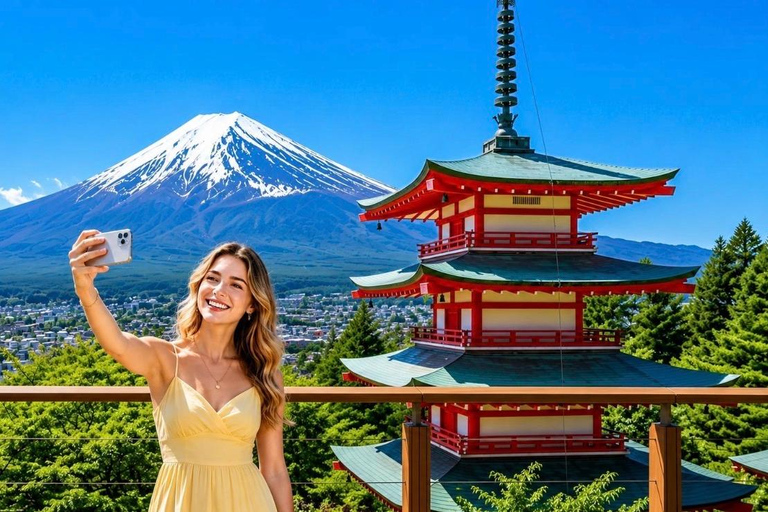 Mt Fuji 8 Spots Customizable Sightseeing Day Tour with Guide Mt Fuji 8 Spots Customizable Sightseeing Day Tour with Guide