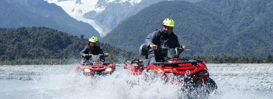 Franz Josef Town : aventure en quad tout-terrain