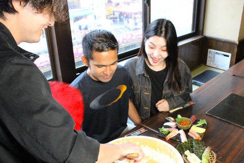 Osaka Dotonbori: Hand Roll Sushi Experience