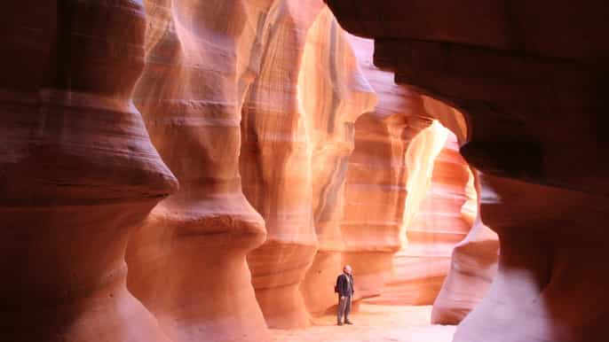 tour privato di antelope canyon e horseshoe bend a las vegas