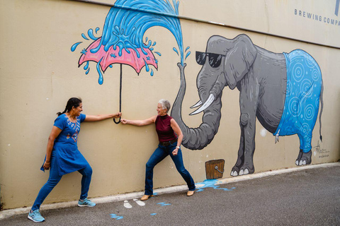 Albany: tour guiado a pie con cata de vino