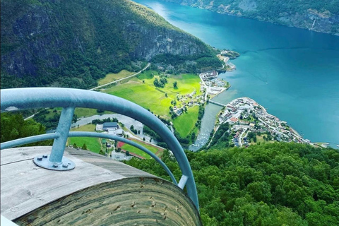 From Bergen: Fjords, Stegastein, Flåm, Stave Church, and Tvindefoss. From Bergen: Fjords, Stegastein, Flåm, Stave Church, and Tvindefoss
