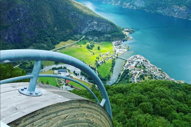 From Bergen: Fjords, Stegastein, Flåm, Stave Church, and Tvindefoss. From Bergen: Fjords, Stegastein, Flåm, Stave Church, and Tvindefoss