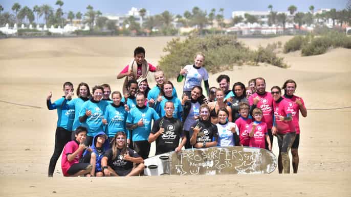 gran canaria surf safari course surf lesson all levels